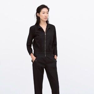 Zara Poplin Jumpsuit